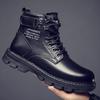 Martin Boots Men's Autumn Men's Shoes New Men's Boots High-top Shoes Versatile Tooling Boots Casual Leather Shoes