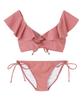 Swimwear Bikini Lightweight and Comfortable To Wear Wire Bikini Pink [Sanai Paradise] Set, [Easy-to-wear Swimsuit] 55-53-2-1582