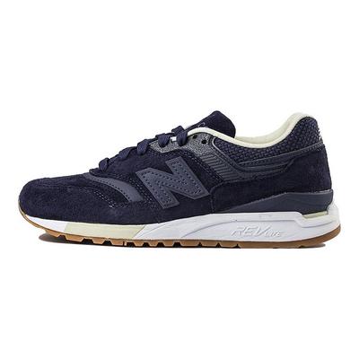 Nb 997 Удобные Простые Повседневные Тканевые Синтетическая Кожа Свиная Кожа Низкие Повседневные Кроссовки для Бега Женские кроссовки Темно-синие WL997HCG