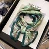 High-quality Luxurious Silk Scarves Headband Scarfs Neck Scarf For Women Chain Silk Scarf Women's Decorative Shawl