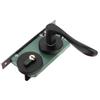 Space Aluminum Door Lock Set KeyedLocking Door Handle Lever Hardware Accessory for Indoor Door