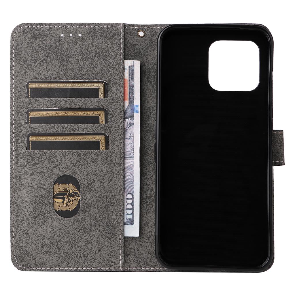 Для Fairphone 6 Чехол-кошелек с RFID-защитой из ПУ кожи Чехол для телефона Подставка с ремешком