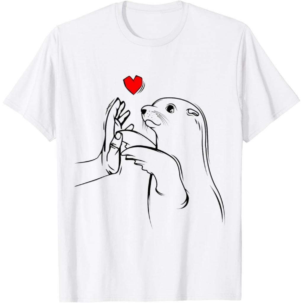 Seal Lover Sea Lion Seals Girls Boys Women T-Shirt