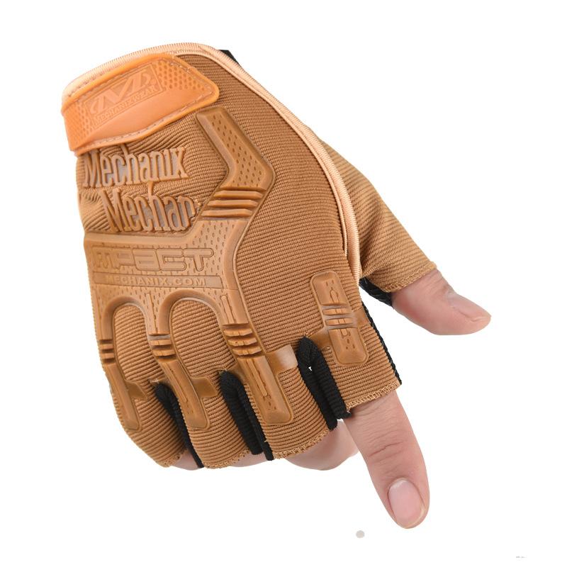 Dropshipping COEXISTENCE Men's Half-Finger Polyester Summer Training Gloves