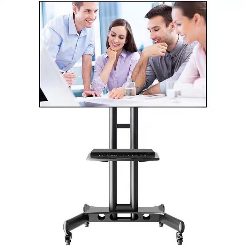Mobile TV Floor Stand with Wheels