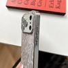 Leopard Learther Case for iPhone 17 Air 16 14 11 13 12 15 Pro Max 15 16 14 Plus Metal Plating Protector Hard Cover
