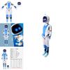 Костюм для косплея Astro Bot Полиэстеровый комбинезон для игрового мероприятия, наряд для переодевания