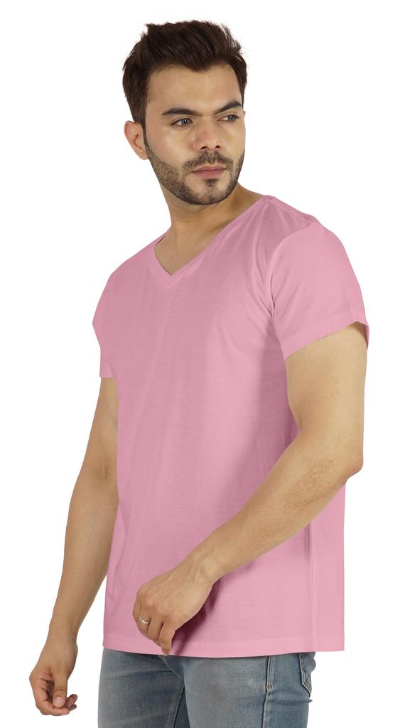 Inkmeso Футболка с V-образным вырезом, мужские базовые рубашки, повседневная хлопковая футболка с коротким рукавом