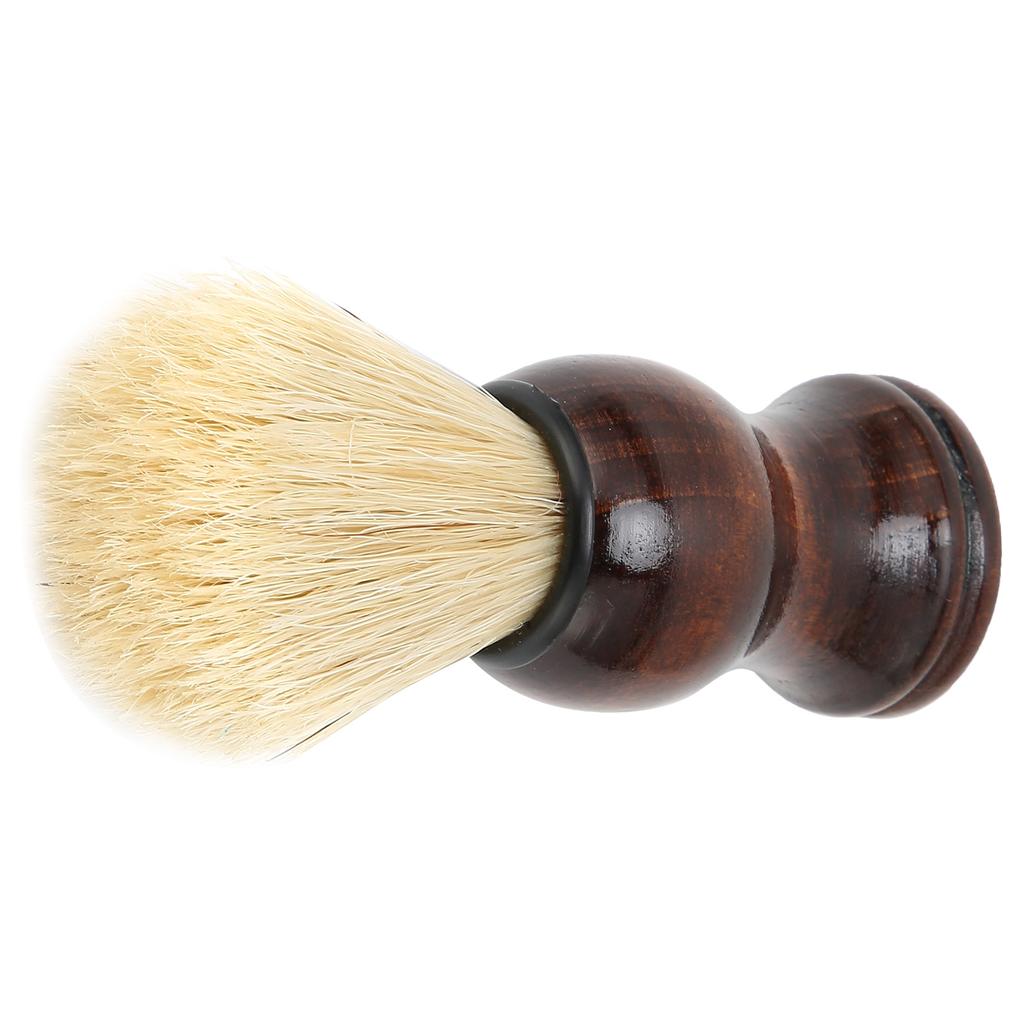 Lightweight Beard Shaving Brush Wooden Handle Shaving Brush Beard Shave Cleaning Brush