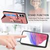 For Samsung Galaxy S25 Edge Case with Card Slot Kickstand Retro Leather Back Cover