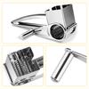 1/4pcs Rotary Cheese Grater Multifunctional Stainless Steel Drums Blades Manual Handheld Butter Ginger Slicer for Kitchen Gadget