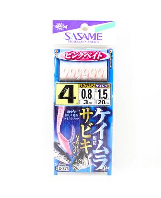 Sasame S-873 Keimura Сабики Крючок Размер 4 (4870)