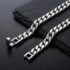 100% S925 Silver Handmade 7MM 8MM Retro Cuban Trend Rough Personality Man Woman Pure S925 Silver Bracelet Jewelry