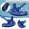 (Projector)Pool Water Cleaning Equipment Dirt Head Crescent Pool Cleaning Brush