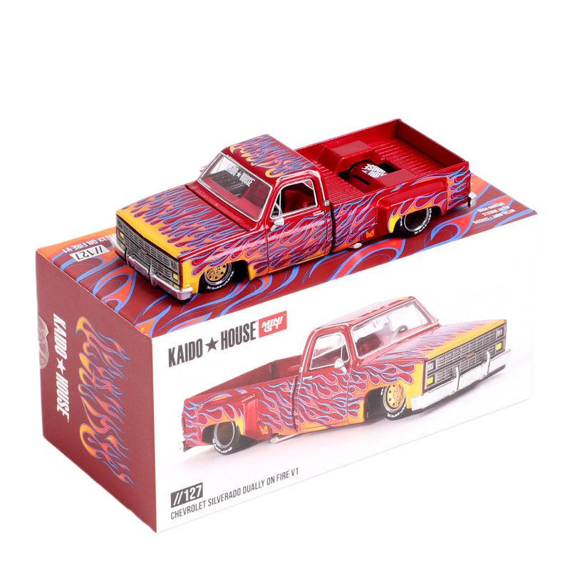 MiniGT Масштаб 1/64 Nissan Skyline GTR Racing Z Honda Civic Cadillac V 911 GT3 McLaren Datsun 510 Пикап Модель автомобиля Игрушка