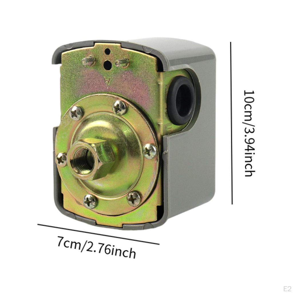 Реле давления воды Электрический Автоматический Контроль Сверхмощный Погружной Бытовой Поршневой 20PSI-100PSI