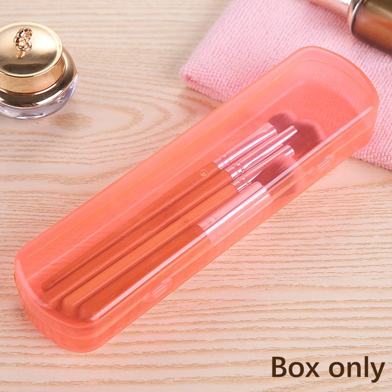 Candy Color Storage Container Box Holder Protable Outdoor Travel Toothbrush Box