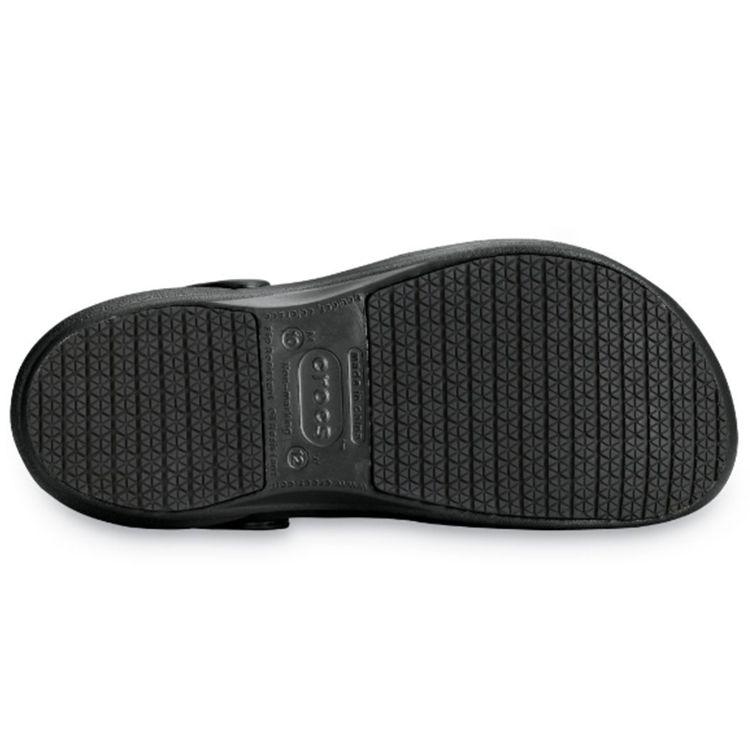 Crocs Кроссовки Bistro Slip Work Clog черные унисекс 10075-001