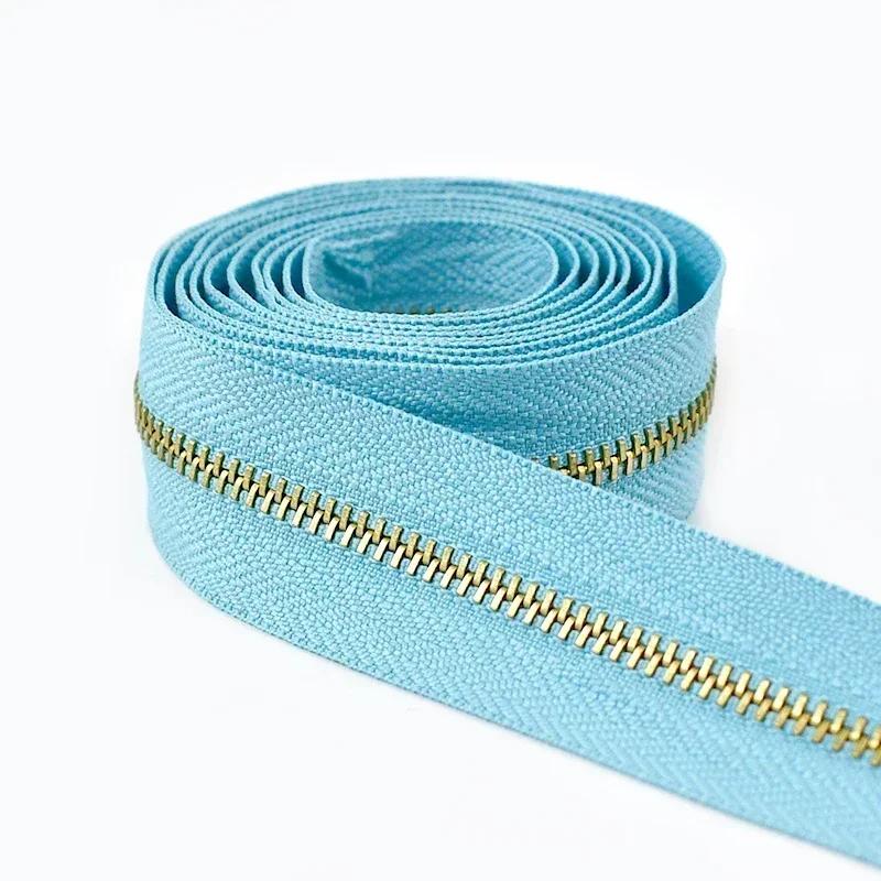 1-10 Ярдов Meetee 3# Металлическая Молния Куртка Декор Молнии Лента Заменить Спиральную Молнию По Метрам Швейная Застежка Молнии Набор для Ремонта Аксессуары