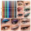 12 Pearl Eyeliner Pencil Set Brightening Metal Lying Silkworm Eyeliner Pencil Highlight Brightening Lip Line Makeup Beauty Gift Set