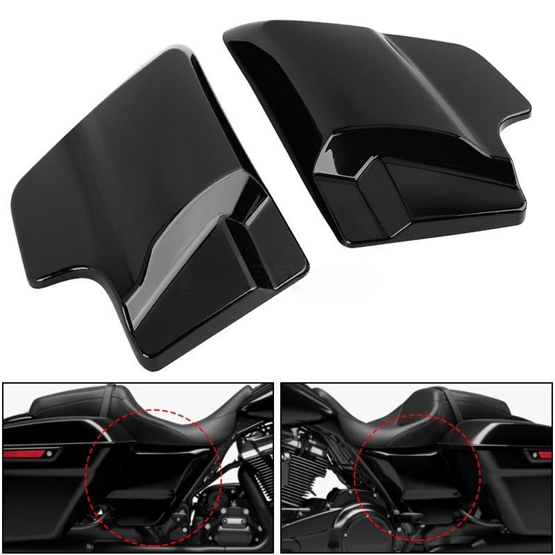 Motorcycle Side Battery Cover Panel Fairing Left Right For Harley Touring Electra Street Glide Road King 2009 2010 2011-