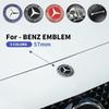 C200 E200 New 2025 For Mercedes Benz 1pcs 57mm Car Front Hood Emblem Badge Bonnet Car Accessories For Mercedes Benz W204 W205 W2