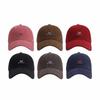 Embroidery Letter Rugged Baseball Cap Solid Color Duck Tongue Cap Fashion Sun Hat  for Women