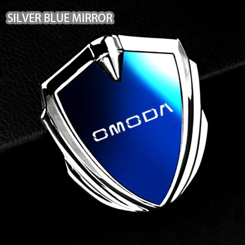 Металлическая 3D Наклейка-ЭмблемаДля Chery Omoda 5 E5 Ev 5 2025 Логотип Чехол для Ключа Кейс для Ключа Детали Комплекта Кузова Аксессуары Защита Кузова Автомобиля Значок
