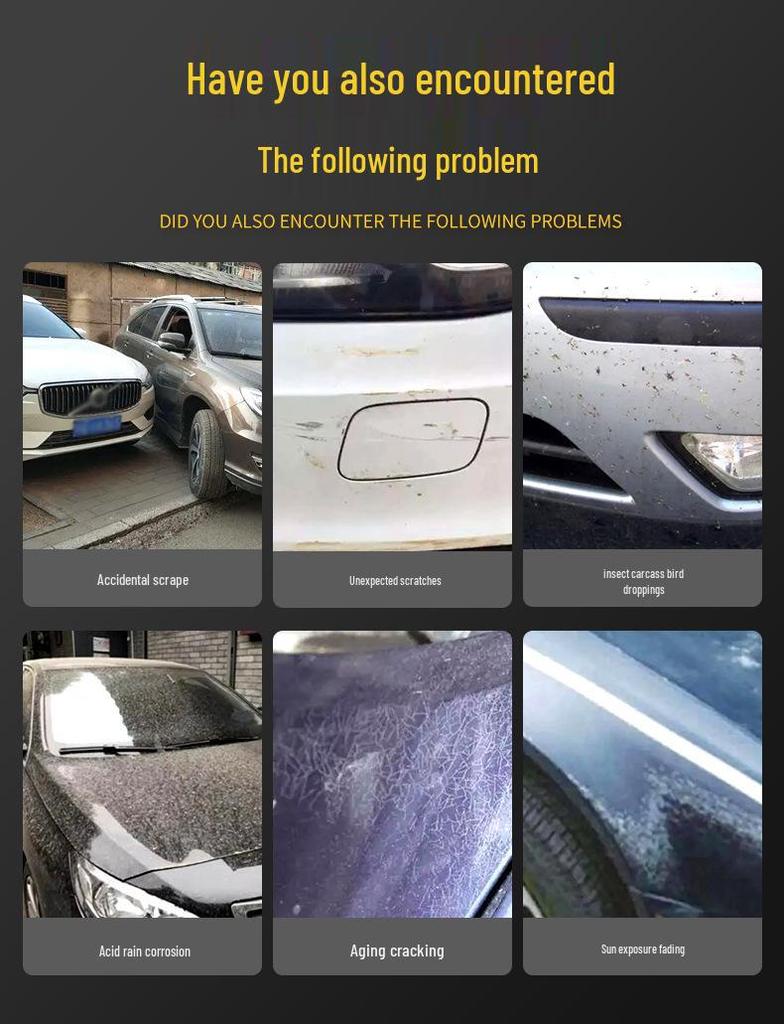 Black Oxford Cloth Car Cover: Full Coverage, Dustproof, Rainproof, Reflective Strips, Heat Insulation, Sunshade.