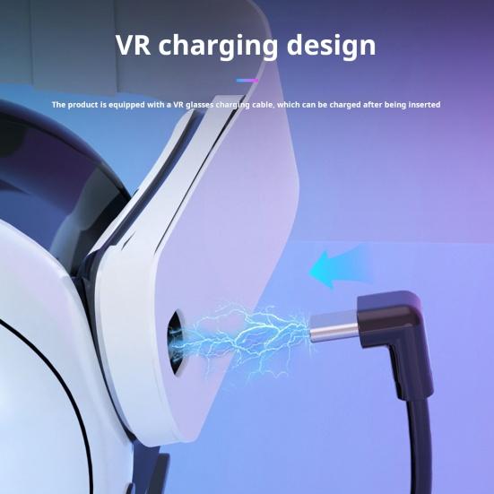 RGB VR зарядная док-станция контроллер крепление регулируемый дизайн VR зарядная станция гарнитура дисплей подставка для Meta Quest 3/3S