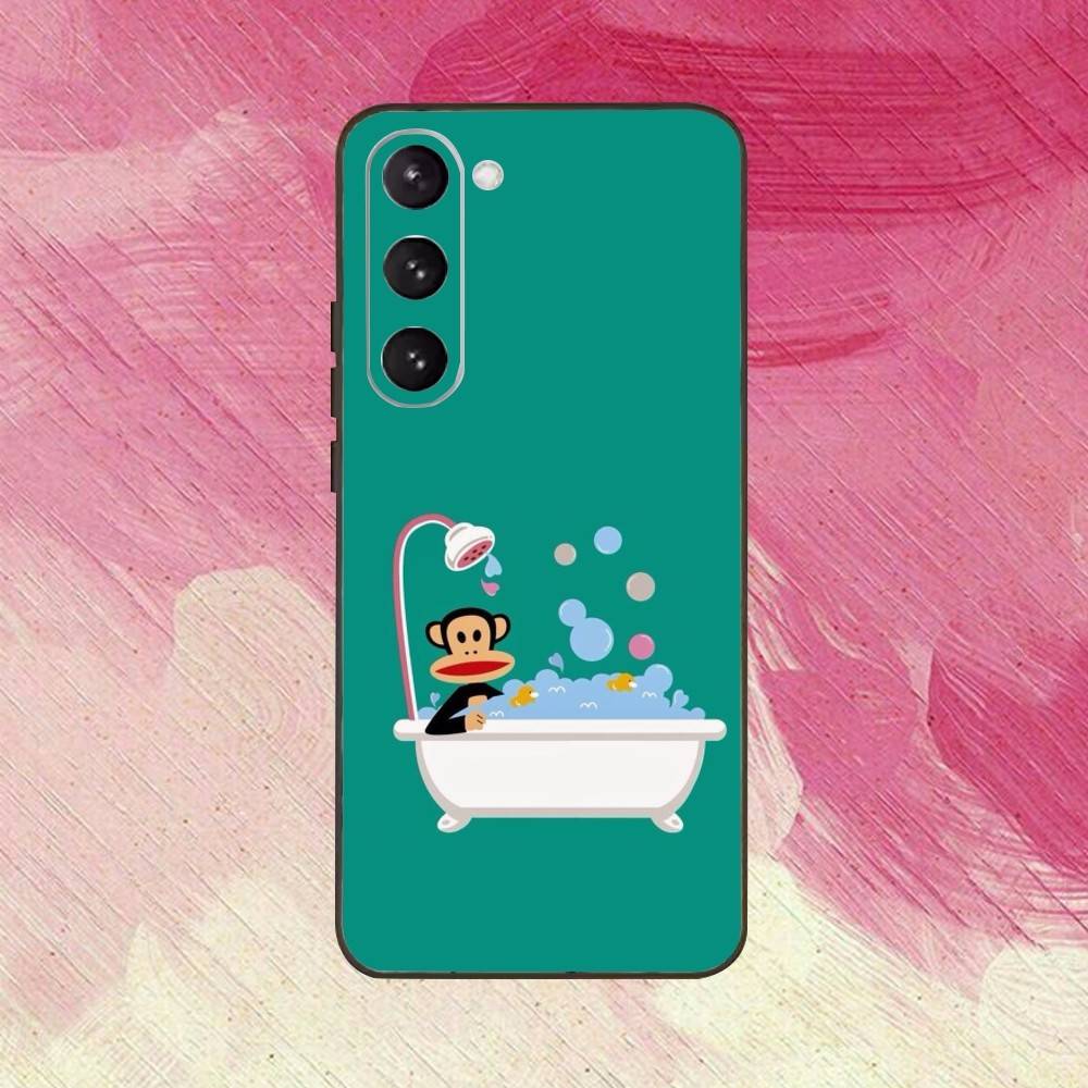 P-Paul bigmouth F-Frank-PF Phone Case For Samsung Galaxy A73,A72,A71,A70,A53,A52,A51,Others Soft Black Cover