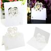 50Pieces Hollow Heart Table Number Cards Wedding Table Name Cards For Bridal Showers Wedding Christmas Banquets Party