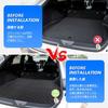 White 3D Luggage Tray Mat for Toyota Harrier June 2020 Custom TPO Genuine and Cargo Protective Easy Car Accessories Harrier 80 Series Trunk Black