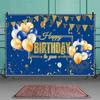 5x3ft 7x5ft 8x6ft фон с днем ​​рождения, баннер, тканевый реквизит, украшение для вечеринки