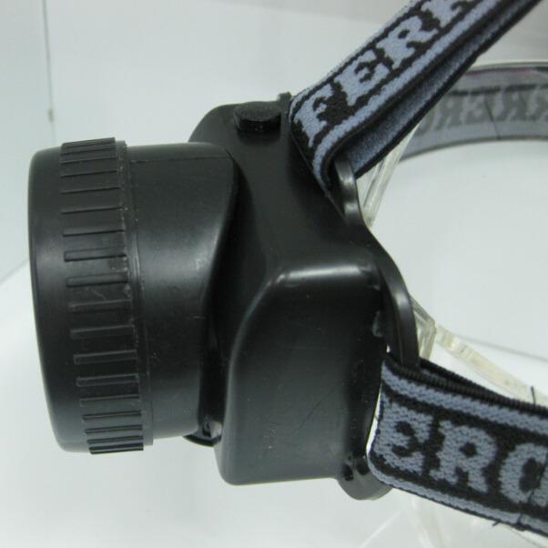 Светодиодный пластиковый налобный фонарь высокой интенсивности для кемпинга, рыбалки и бытового использования (7-светодиодный, Модель 1597)