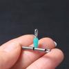 50pcs Bifurcation Spring Rope Swivel Double Hook Balance Rigs Hooks Fishing Line Space  Fishing Tool
