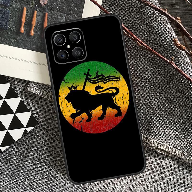 Раста Льва Регги Боб Марли Для Чести Magic 6 Pro Magic 5 Lite 50 70 90 Lite X6 X7 X8 X9 X6a X7a X8a X9a X8b X9b Чехол