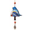Cute Bird Bell Chimes Bird Bell Wind Chimes Hanging Rustic Wind Chime for Wall Window Door Garden Decoration Bird Pendant