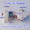 Мини 300 мотор-редуктор с низкой скоростью 12 об/мин, микро 32 мм пластиковый редуктор, мотор с редукцией для DIY сценического освещения, модели игрушек, постоянный ток 3 В-7,4 В 5 В