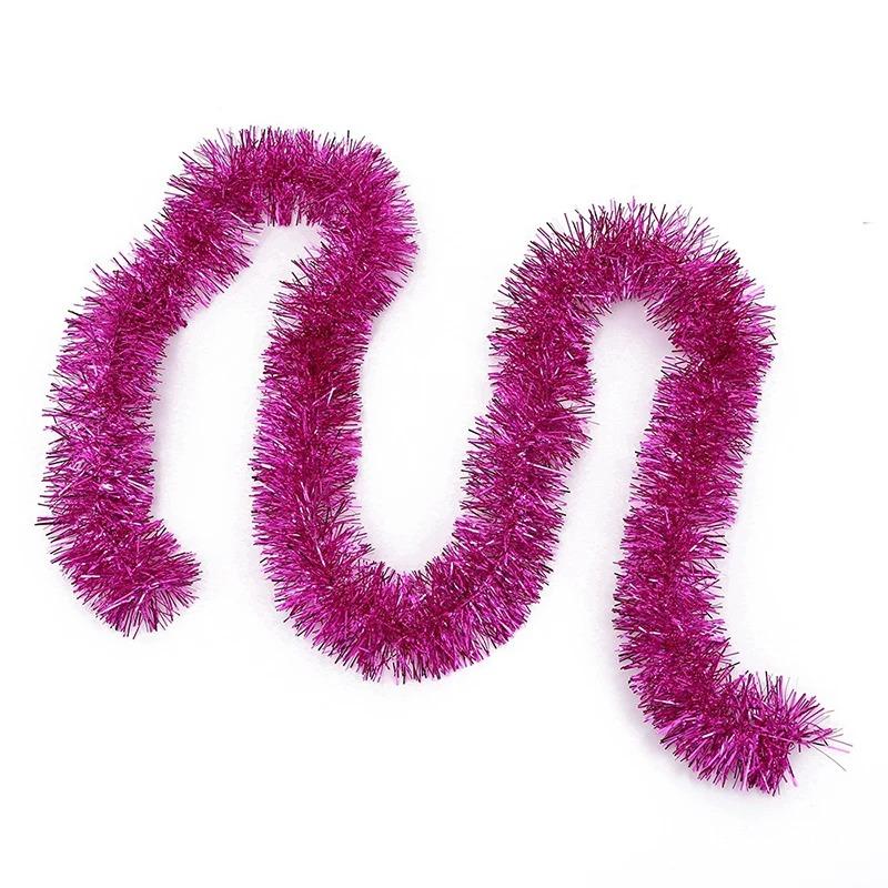 2M Рождественское украшение Цветная лента Рождественская елка Подвесные украшения для домашнего декора Новый год 2026 DIY Принадлежности для украшения вечеринки