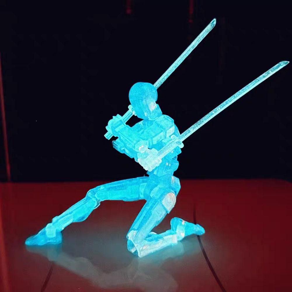 1 шт. Фигурка Титан Многосуставная Подвижная Трансформирующаяся Робот T13 Action Mannequin Персонаж и Фигурка Собаки Игрушки Подарки для Детей