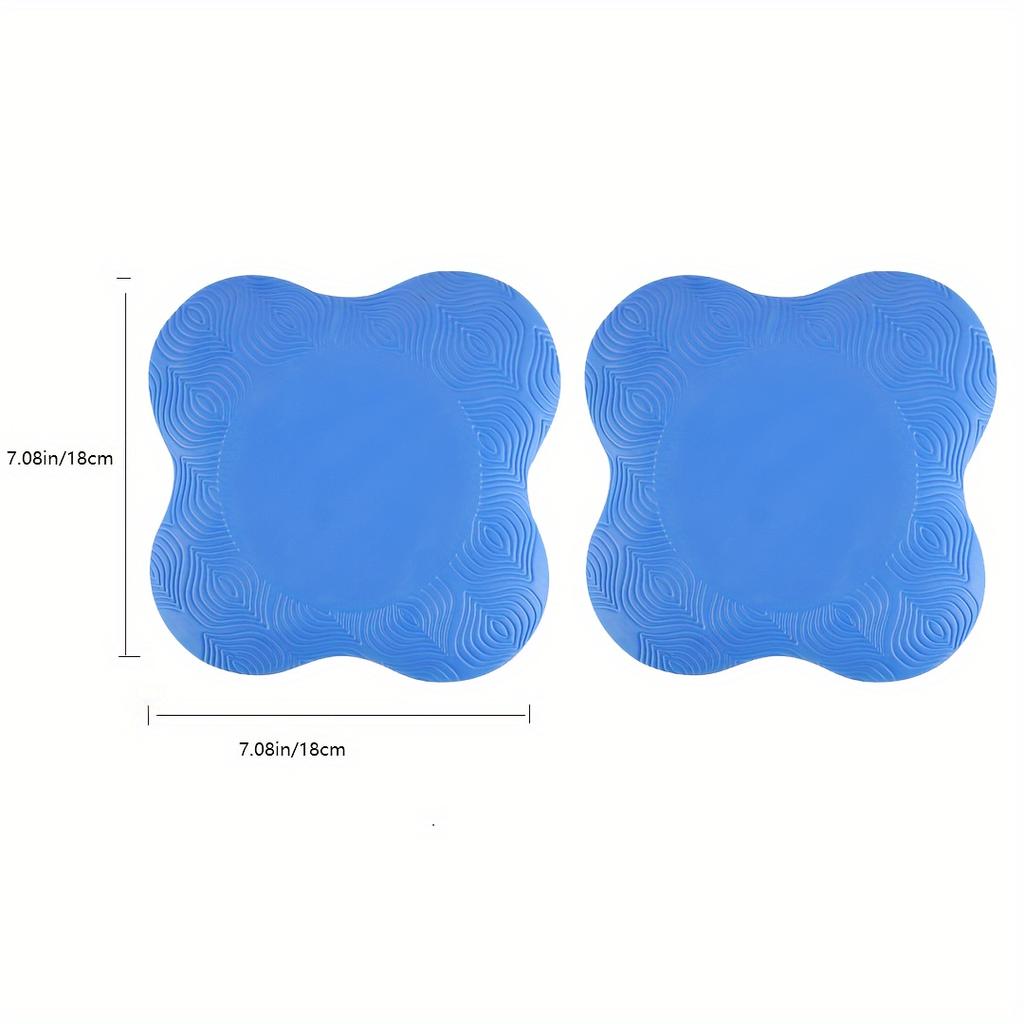 Thick Yoga Knee Mat For Knees 2pcs, Elbows, Wrists, Hands And Head, Yoga Pilates Exercise Pad For Home And Gym Training
