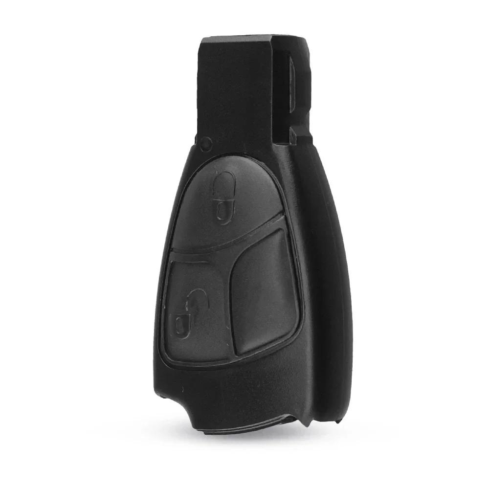 KEYYOU 1PCS Replacements Fob Remote Key Shell Fob Case For Mercedes Benz MB C E ML S SL SLK CLK AMG 2/3/4 Buttons Cover