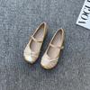 Туфли Мэри Джейн 2024 года, новые осенние туфли из мягкой кожи с мелким носком, женские туфли-лодочки с мягкой подошвой и бабушкиным стилем