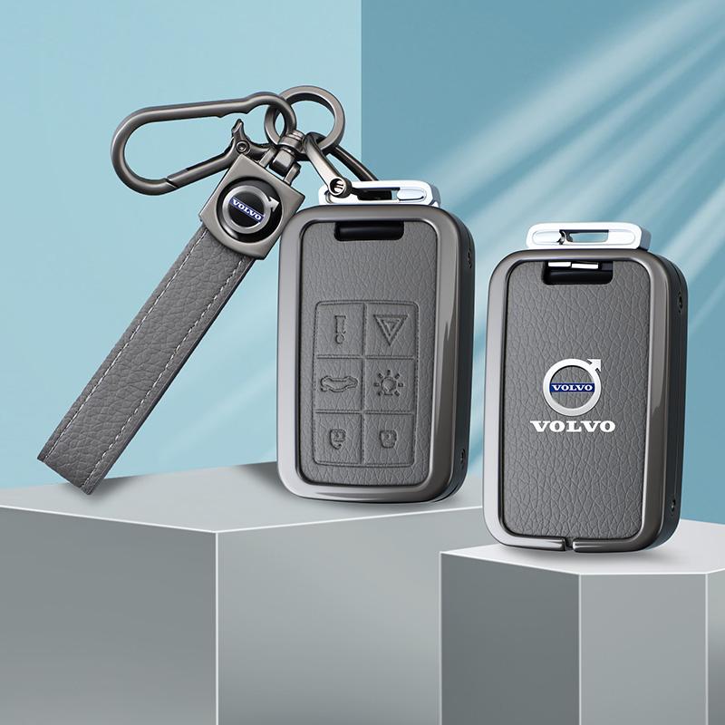 5/6 Buttons Zinc Alloy Car Remote Key Case Cover Protection Holder Shell Fob For Volvo S60 S80 V60 XC60 XC70 S60L S80L V40 XC90