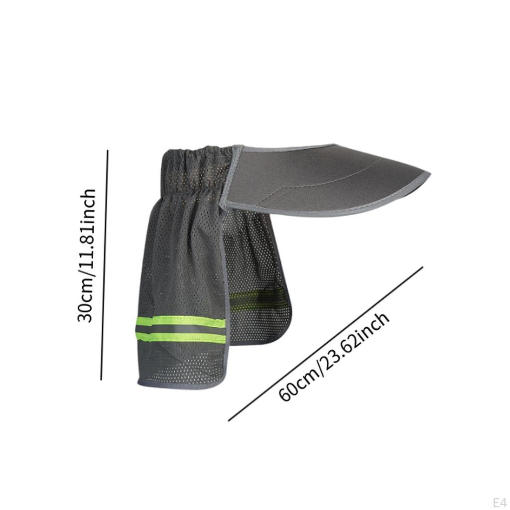 Construction Helmet Visor with Sun Protection for Hard Hat Accessories
