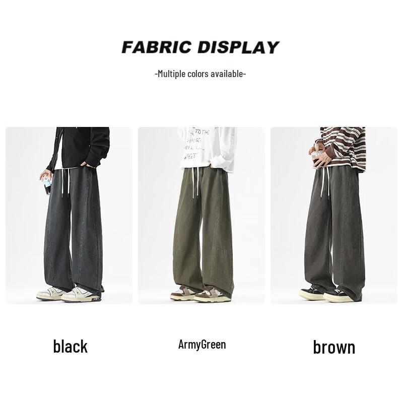 Mark Fairwhale Men's Straight-Leg Casual Pants