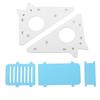 Wood Wooden Hamster House Bright Color Climbing Stairs Hamster Rest Nest Assembly Required Smooth Surface Hamster Climbing Toy