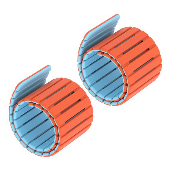 1 пара спортивных утяжелителей-браслетов, магнитные регулируемые мужские женские утяжелители для лодыжек и запястий для бега, ходьбы, йоги, пилатеса, тренажерного зала, тренировки рук и ног