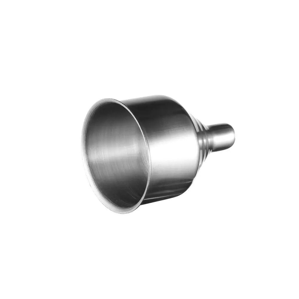 Small Mouth Stainless Steel Funnel S/M/L Mini Kitchen Liquid Dump Tool Bar Wine Funnel  Canning